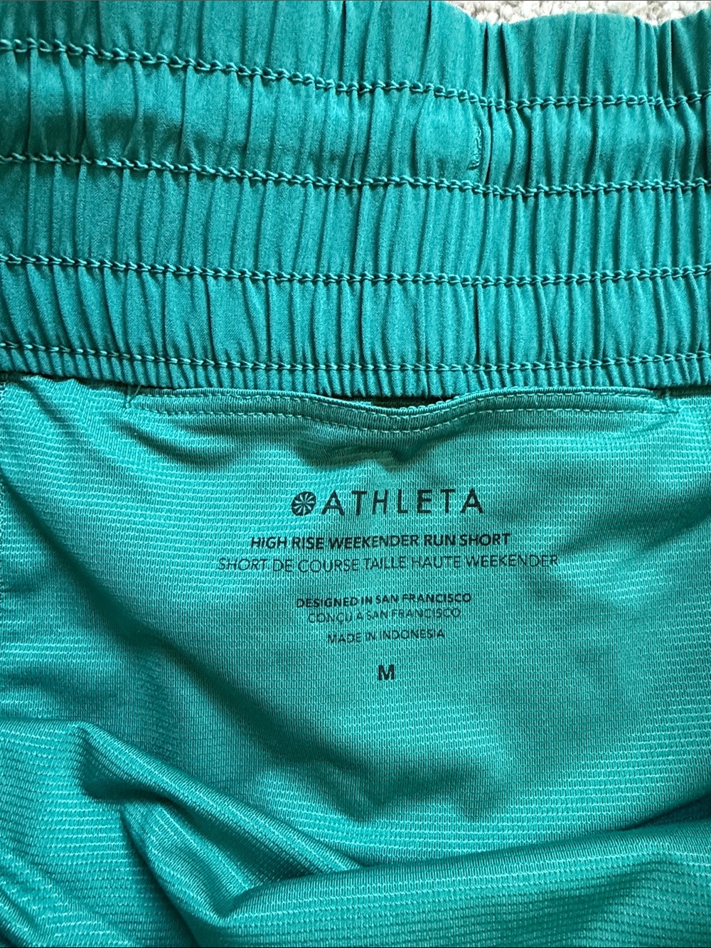 Athleta High Rise Weekender Run Short - Picture 2 of 4